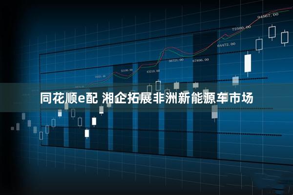 同花顺e配 湘企拓展非洲新能源车市场