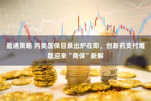 盈通策略 丙类医保目录出炉在即，创新药支付难题迎来“商保”新解